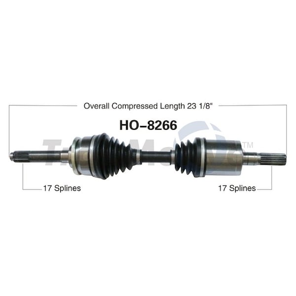 Surtrack Axle Cv Axle Shaft, Ho-8266 HO-8266 - main
